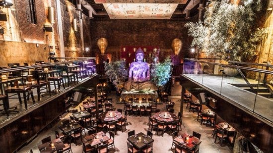 Trendy restaurant! The big Buddha in the middle of the room is amazing!...  Great fusion of asian dishes and excellent... - Review of TAO Uptown, New  York City, NY - Tripadvisor