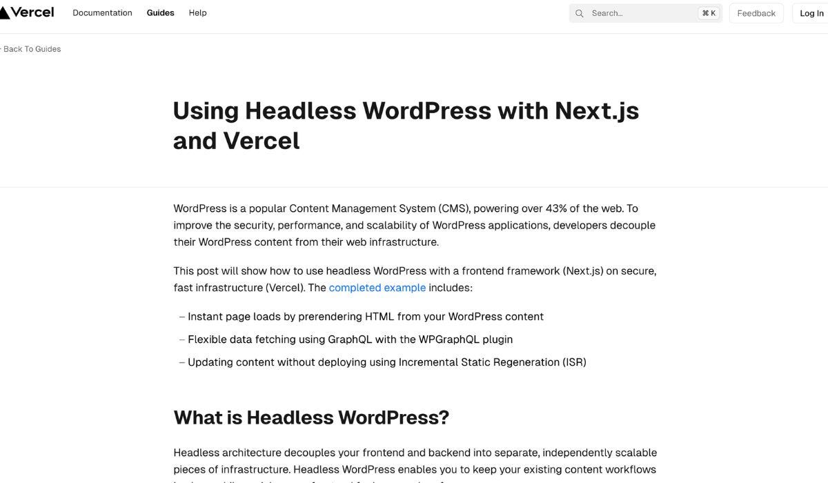 Headless Wordpress with NextJS