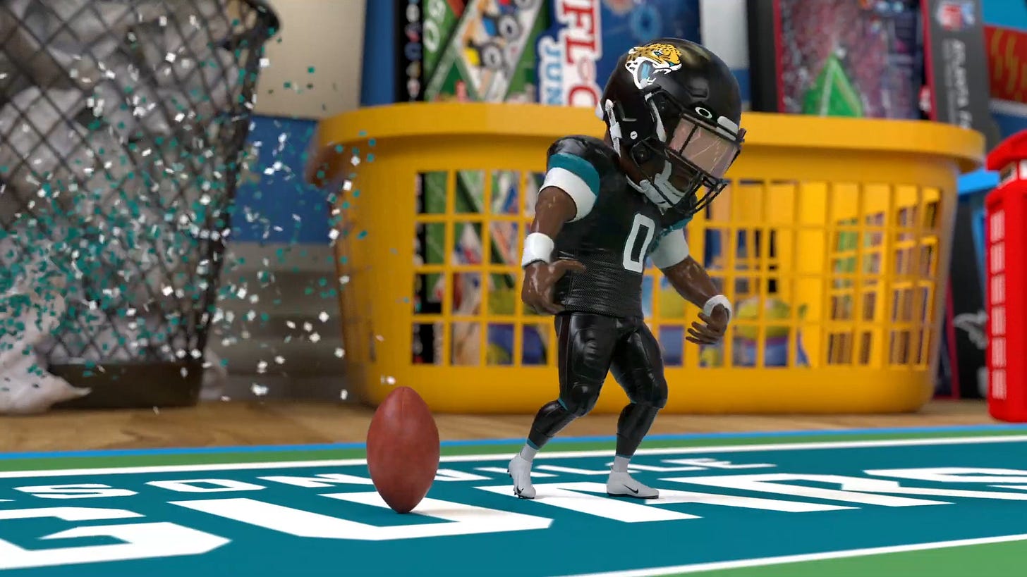 ESPN Combining Toy Story and the NFL in Fully-Animated Takeover of Jaguars  - Falcons Game - IGN