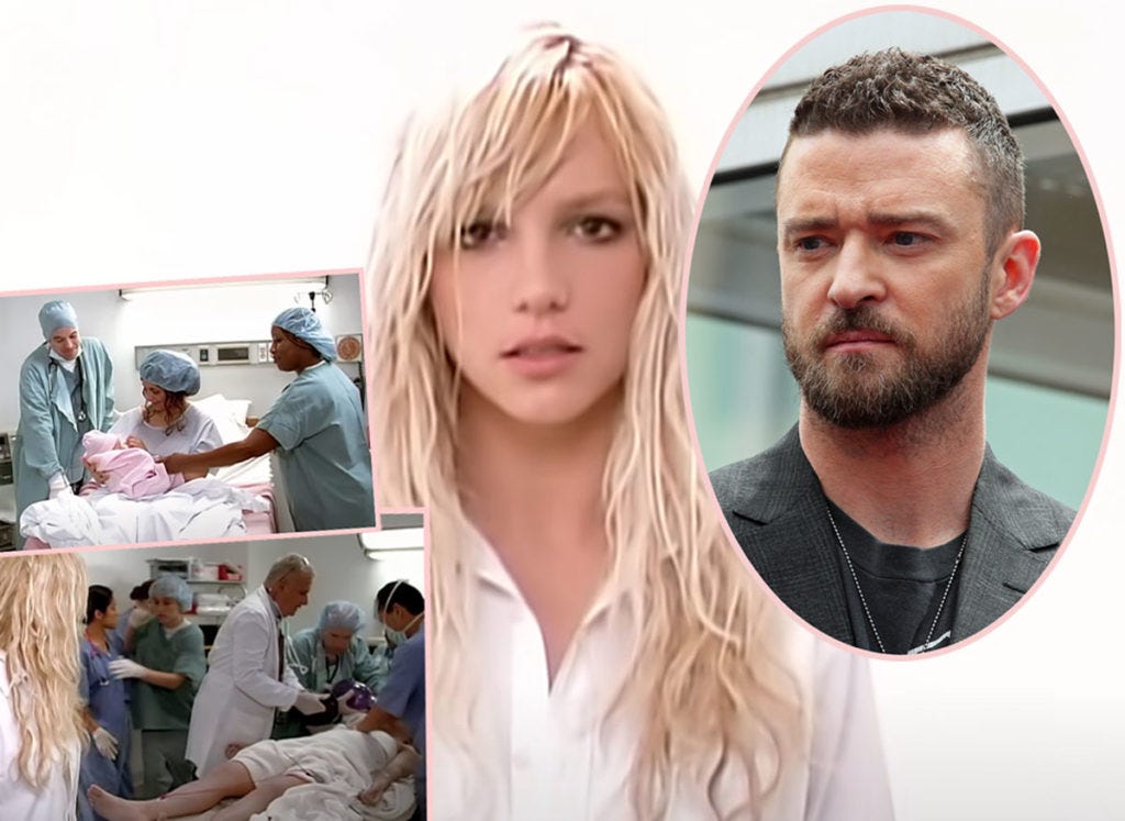 Did Britney Spears Hint At Justin Timberlake Abortion In Everytime Music  Video?! - Perez Hilton