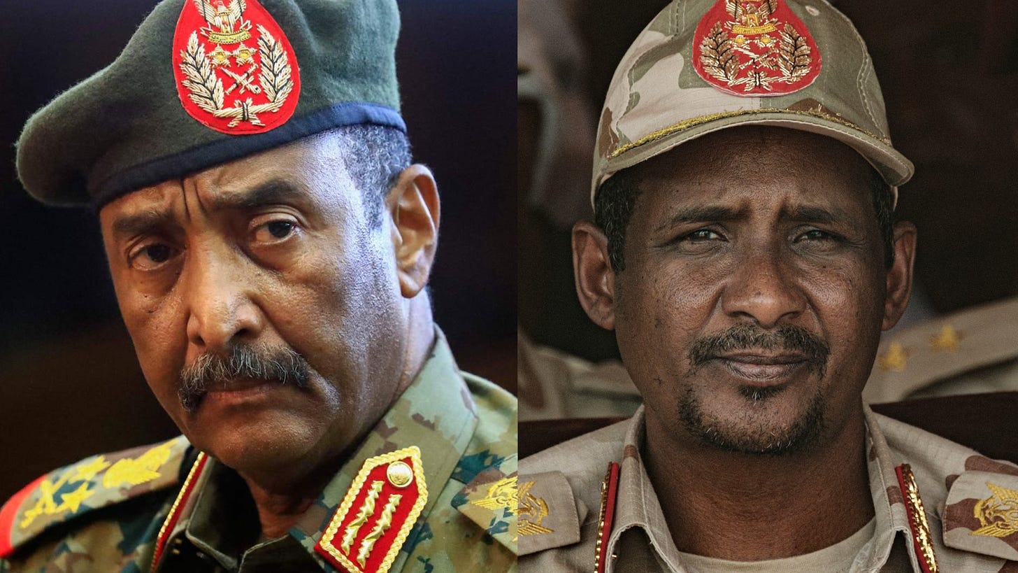 This is a transitional period': Who are the generals behind the Sudan  conflict? | South China Morning Post