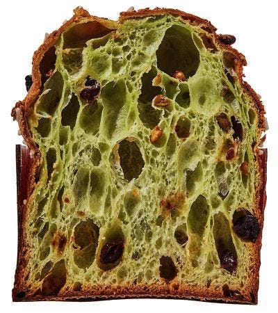 Pistachio Amarena Cherry Panettone