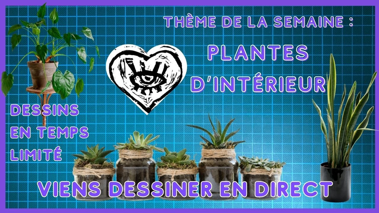   Photo de la miniature de la session, on y voit différentes plantes d’intérieur et le texte indique le thème de la session.