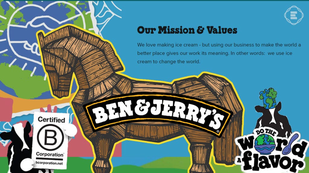 Is Ben & Jerry's a Trojan Horse of Corporate Social Responsibility?