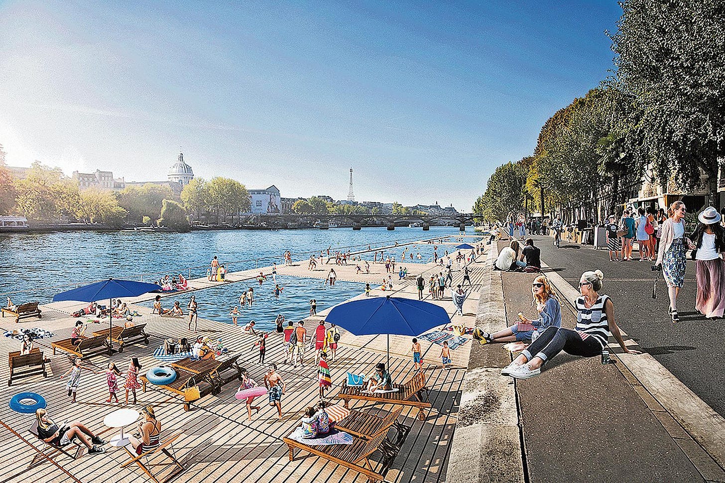 Bathing to be allowed in much-cleaner Seine after the 2024 Olympics