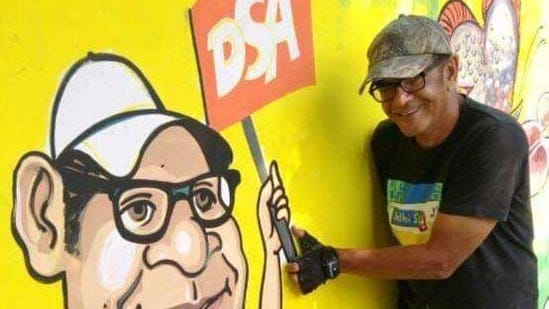 Yogesh Saini founded the group, Delhi Street Art in 2013.(Photo: Facebook)