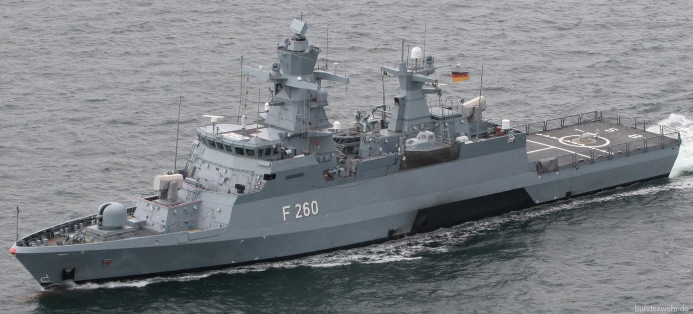 f-260 fgs braunschweig type k130 class corvette german navy thyssen lürssen  05x