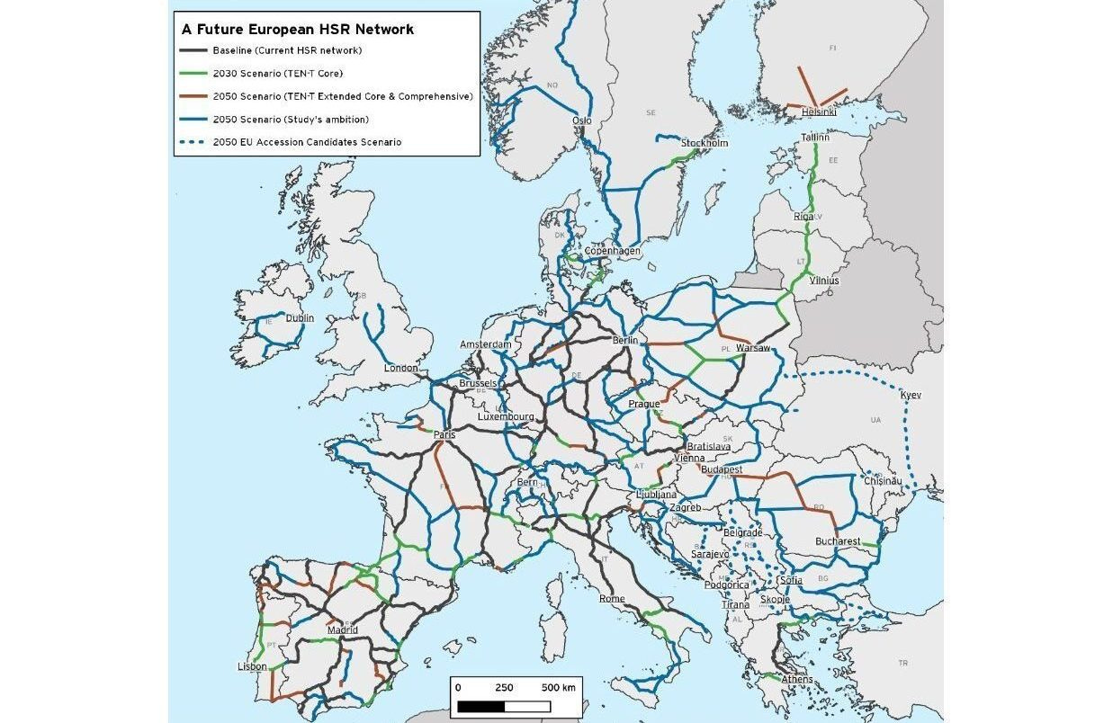 From patchwork to true European high-speed rail network: the costs and  benefits | RailTech.com