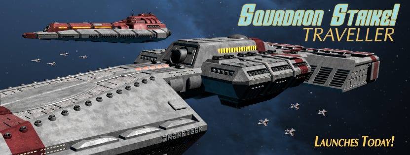 Squadron Strike: Traveller Kickstarter Launches — Ad Astra Games