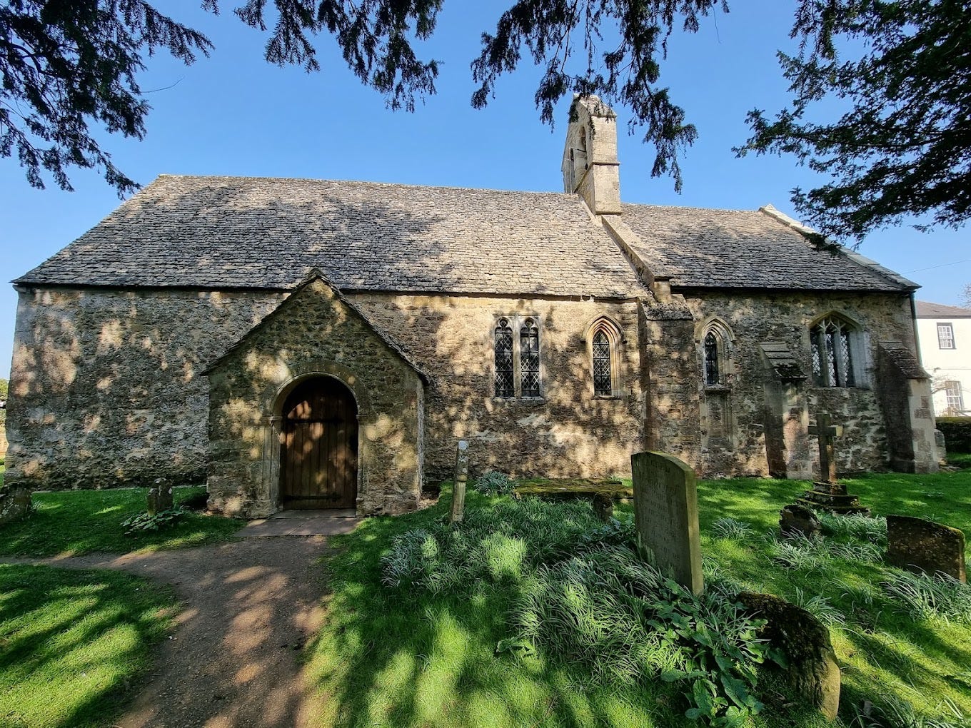 St Margaret’s Church and Holywell in Binsey, UK. Photo from Google maps.