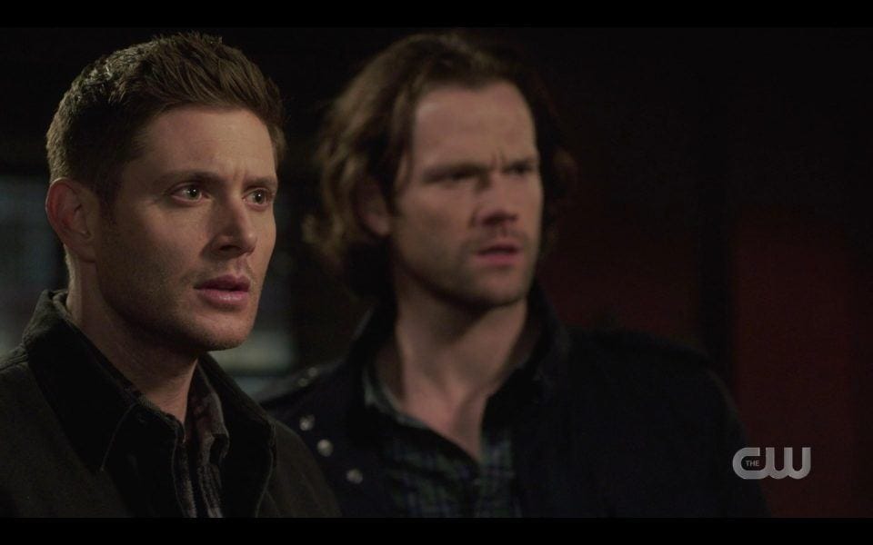 sam dean winchester burst in on castiel zachariah spn 1413