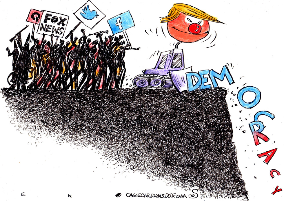 Death Of Democracy Cartoons