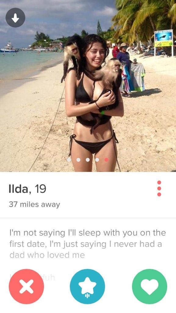 This Tinder Girl In A Bikini Has A Fun Way Of Hinting About Whether She'll  Bang Or Not On A First Date | Barstool Sports