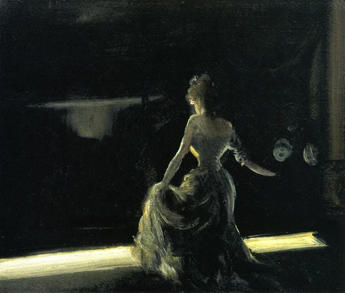 Girl on Stage, 1906 - Everett Shinn