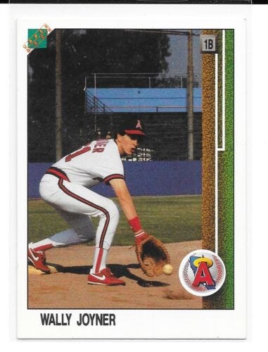1988 Upper Deck Wally Joyner Front