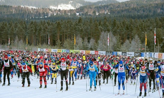 Vasaloppet 2024 – 100-års jubilæumsversion – Danmarks Skiforbund