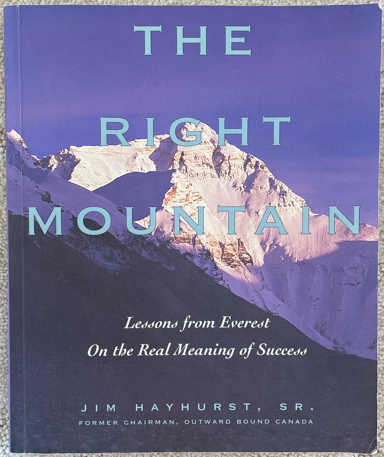 The Right Mountain