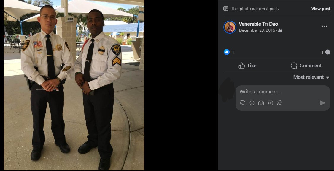 May be an image of 2 people and text