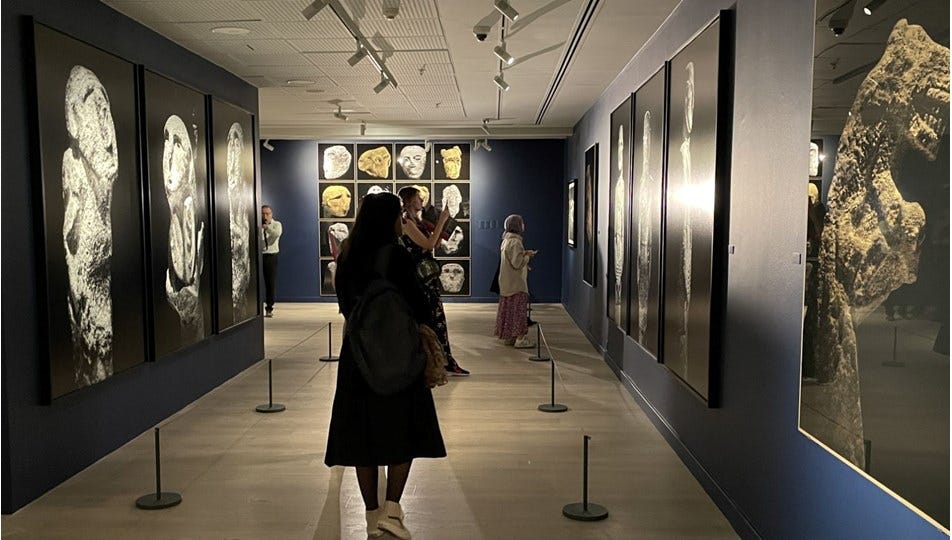 Göbeklitepe fotoğrafları Pera Müzesi'nde sanatseverlerle buluştu