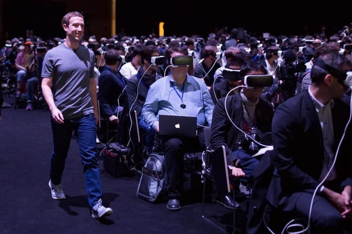Mark Zuckerberg Has A Plan To Bring Facebook Users Into Virtual Reality