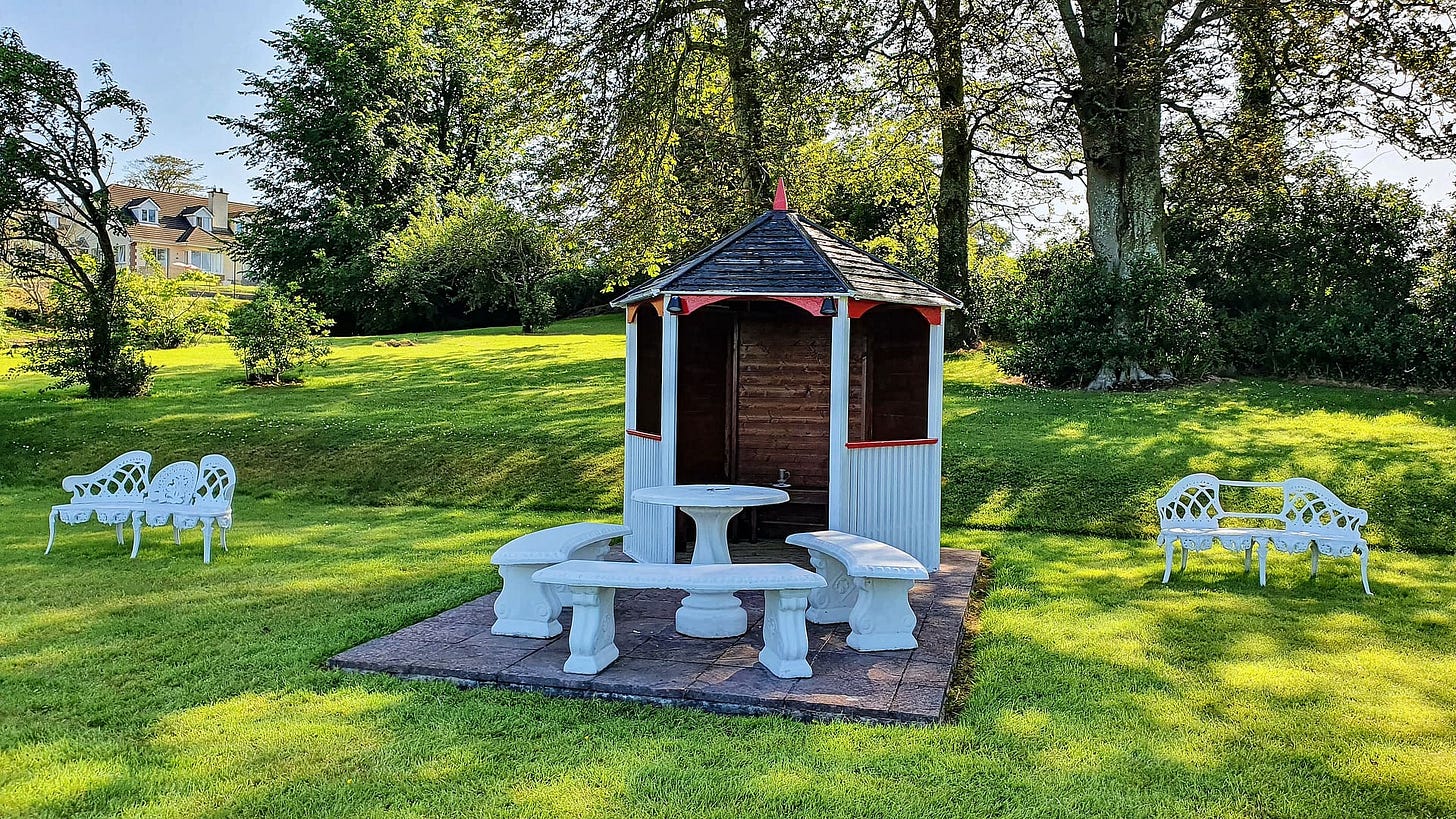 The inviting gazebo