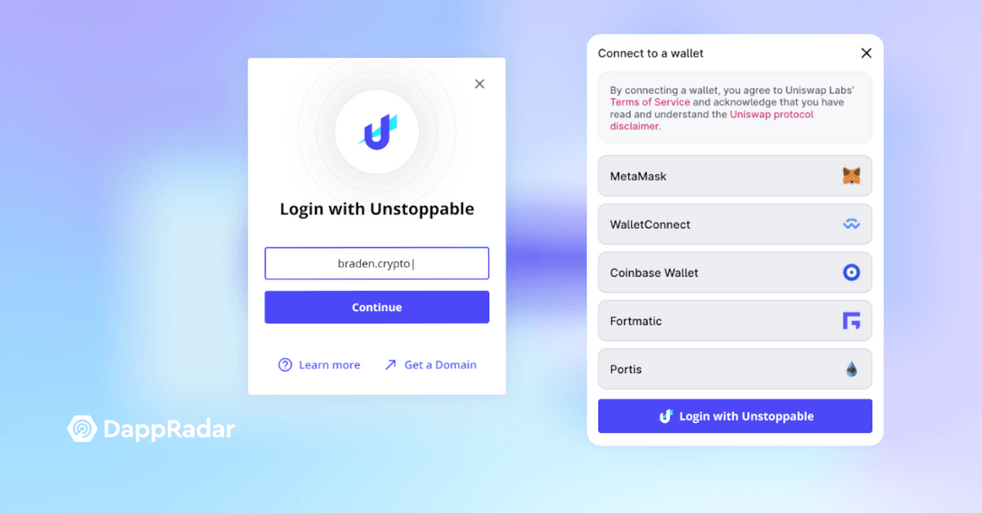 Unstoppable Domains Introduces a Universal Web3 Login