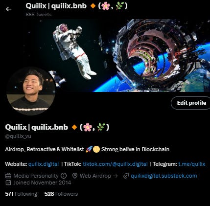 Follow Twitter của mình: @quilix_vu