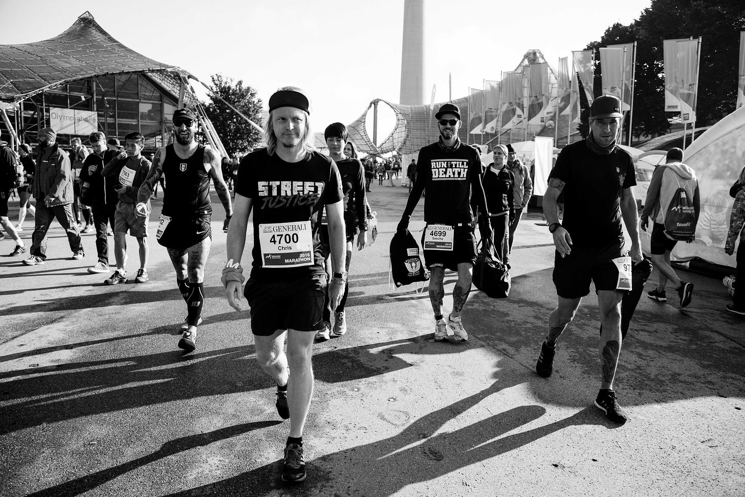 Die Willpower Athleten beim München Marathon
