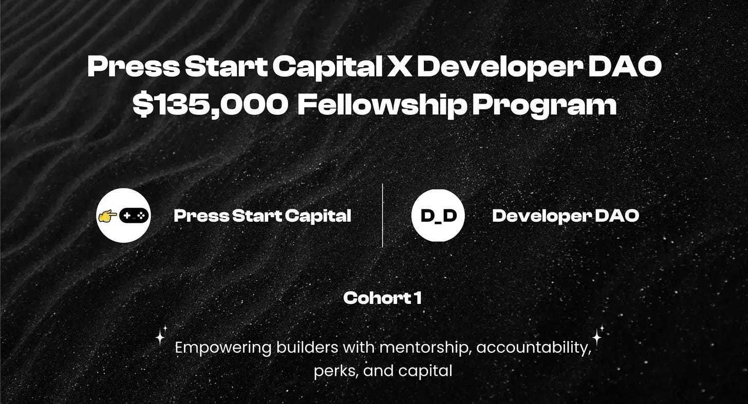 Press Start Cap Fellowship Cohort 1