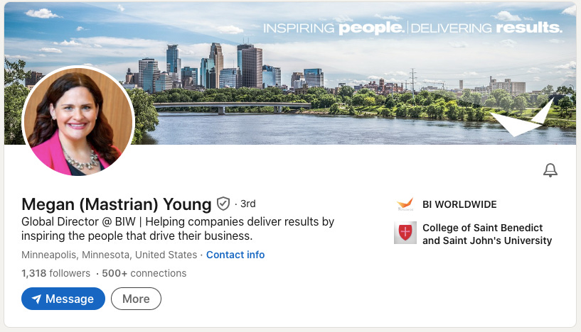 LinkedIn profile