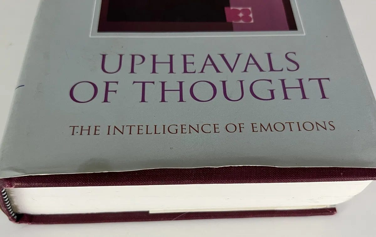 Upheavals of Thought: The Intelligence of Emotions (Hardcover) | eBay