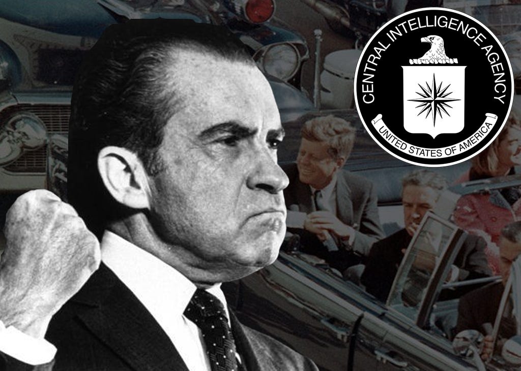 Nixon Threatened to Reveal the CIA's Involvement in the Kennedy Assassination 