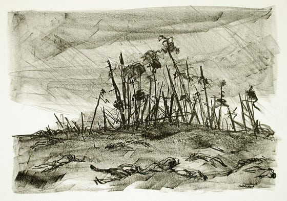 Destroyed forest | LACMA Collections