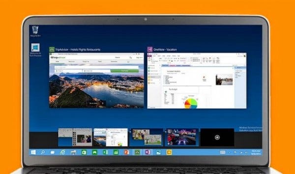 windows 10 vitural desktops images 2015