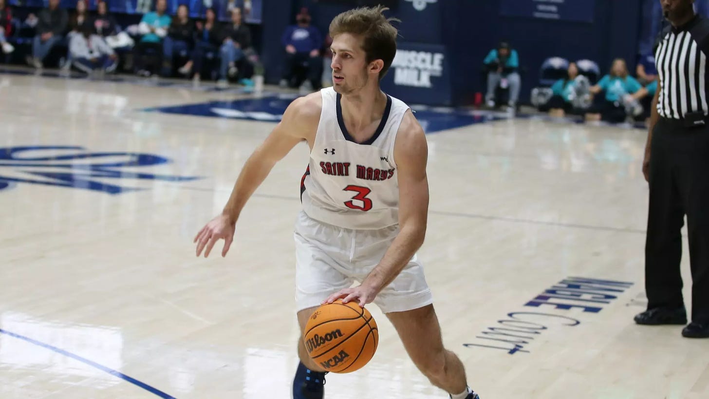 Augustas Marciulionis - Men's Basketball - SMC California Athletics