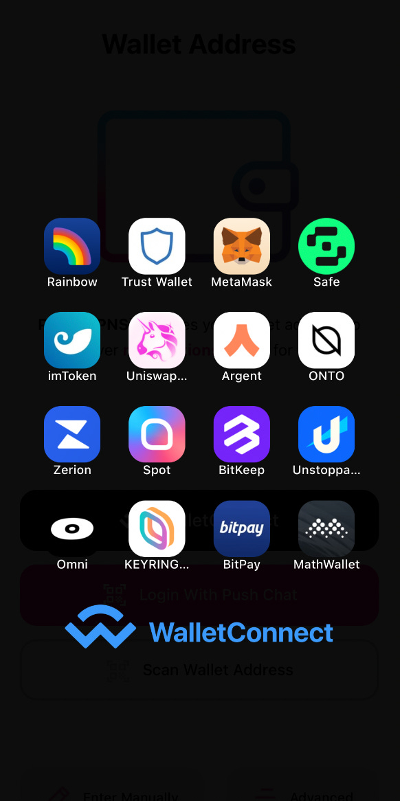 Wallets supported in Wallet Connect (wen phantom?)