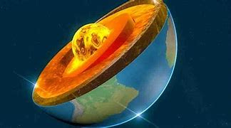 Image result for earth core and mantle