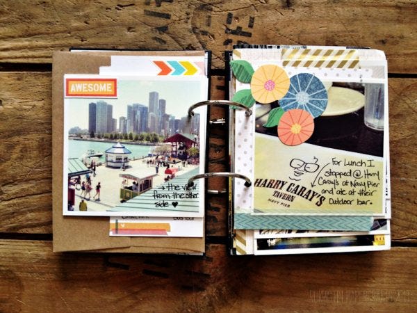 More photos from Navy Pier. A little extra embellishing on these.