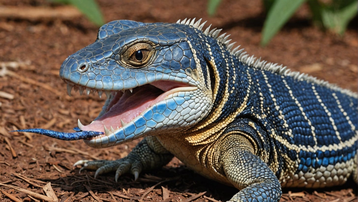 blue tongue lizard eat – Talis Us