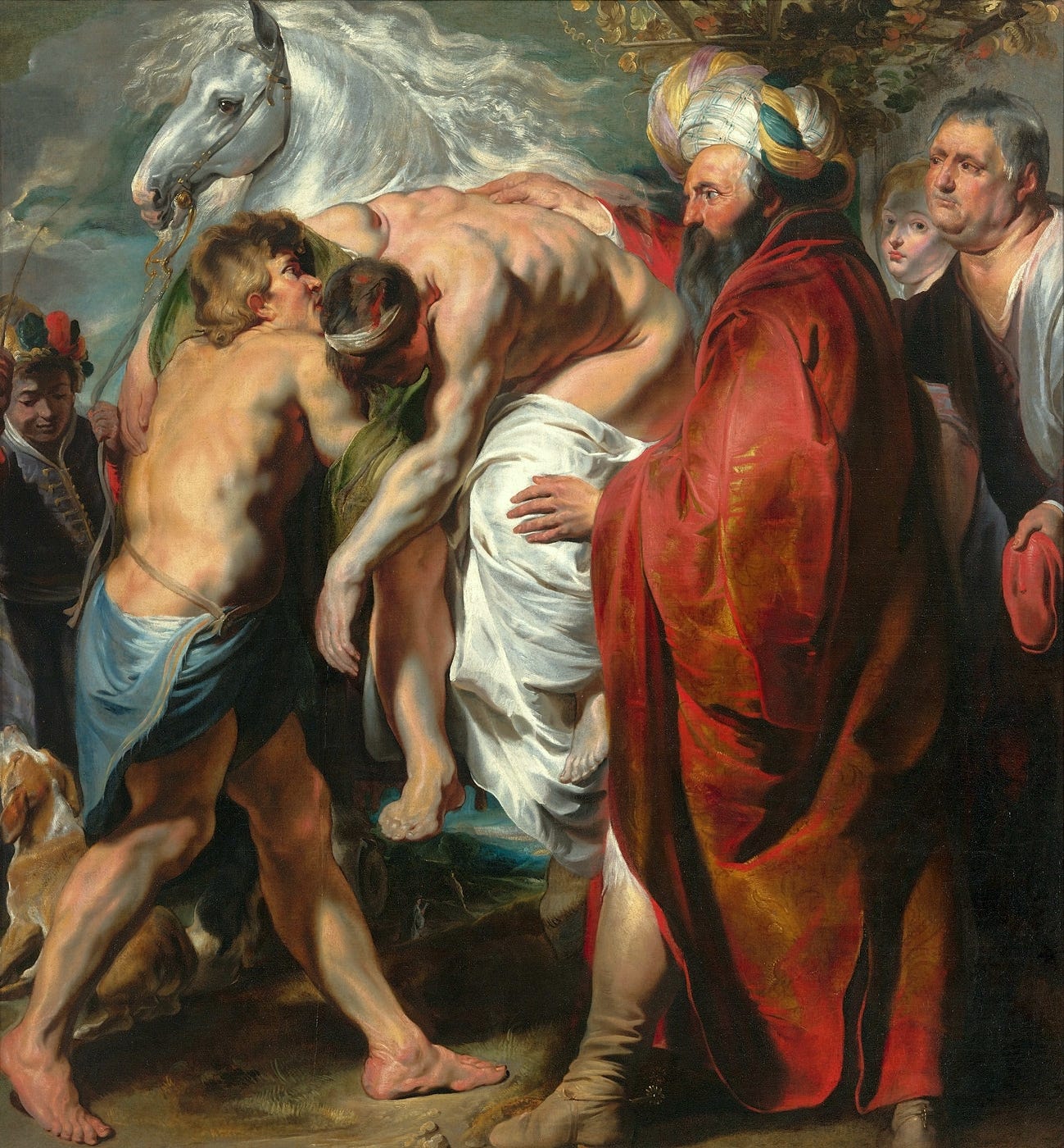 The Good Samaritan by Jacob Jordaens, c. 1616