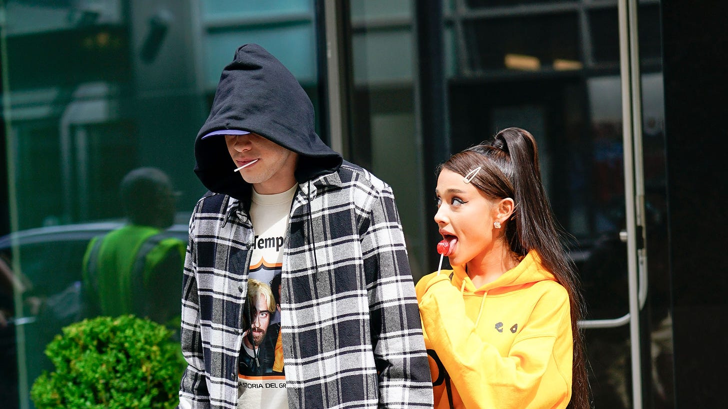 Pete Davidson and Ariana Grande Bonded Over Their Past Breakups | Teen Vogue