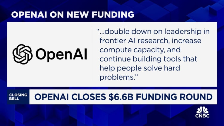 OpenAI closes $6.6 billion funding round