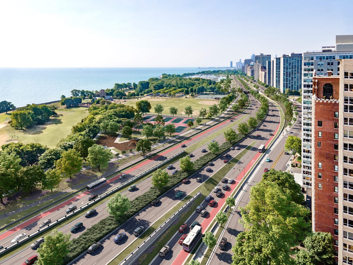 DuSable Lake Shore Drive's Overhaul Focuses Too Much On Cars, Aldermen And Advocates Say DuSable Lake Shore Drive's Overhaul Focuses Too Much On Cars, Aldermen And Advocates Say
