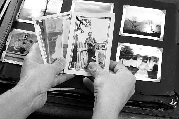 Hands Holing Vintage Memories Stock Photo - Download Image Now - Family  Tree, Photo Album, Memories - iStock