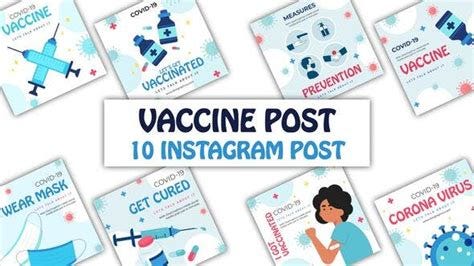 Social Media Posts for COVID-19 Vaccine, Video Templates - Envato Elements