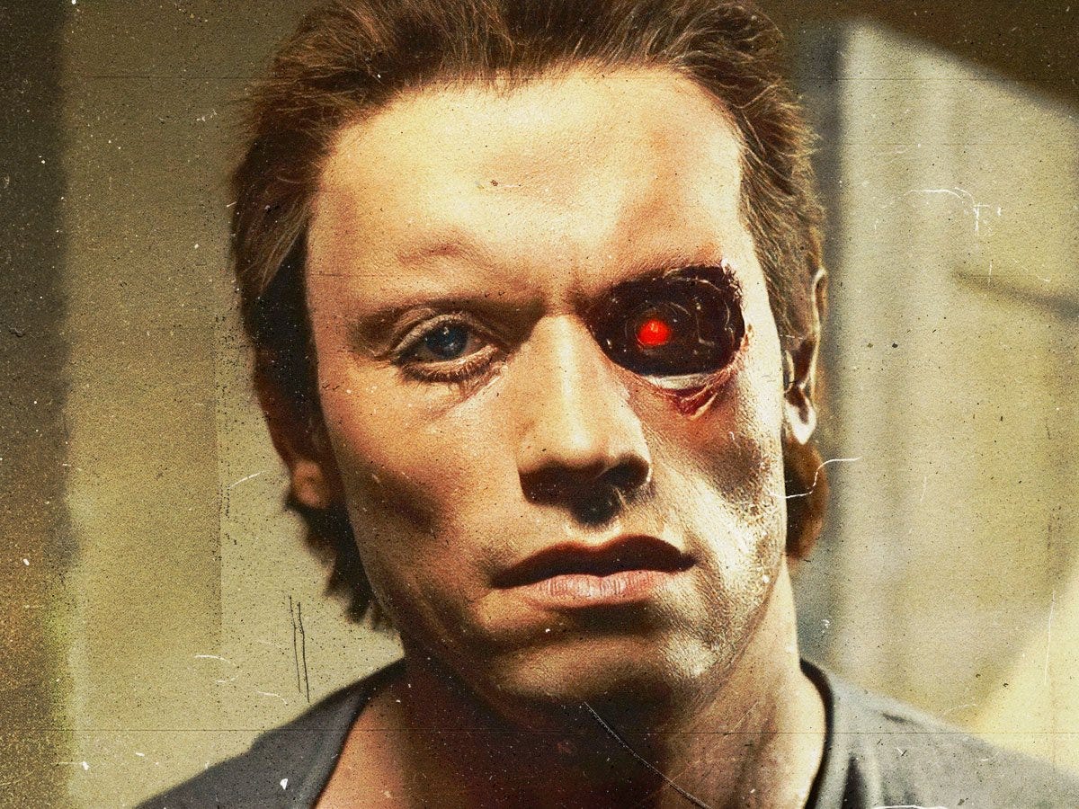 Behind-the-scenes images of sci-fi classic 'Terminator'