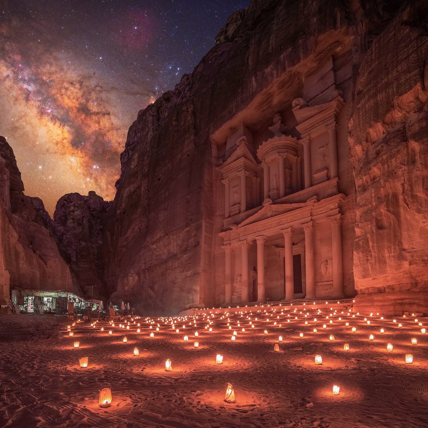 Fotografía espectacular de Petra