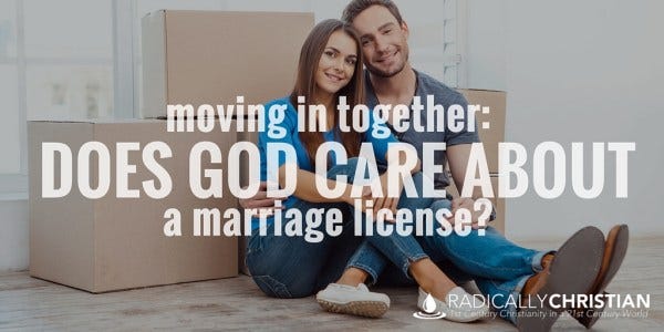 living together before marriage