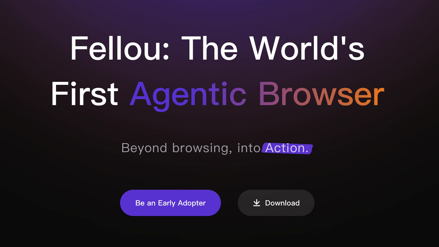 Experience with Fellou: The World's First Agentic Browser - DEV Community