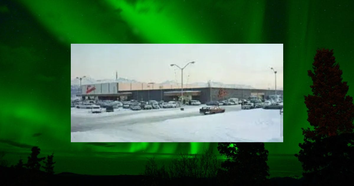 The Sears Mall was the first mall in Anchorage, Alaska.